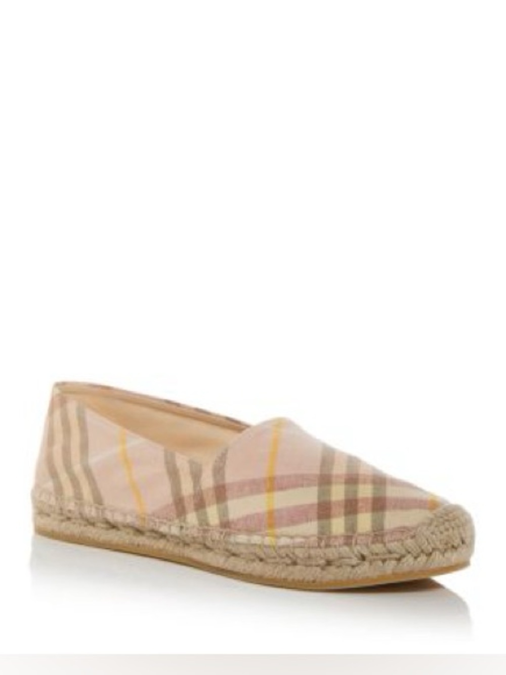 Burberry
Women's Mews Check Espadrille Flats